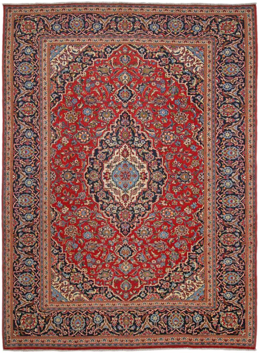 Tapete persa Keshan 334x246 334x246, Tapete persa Atado à mão