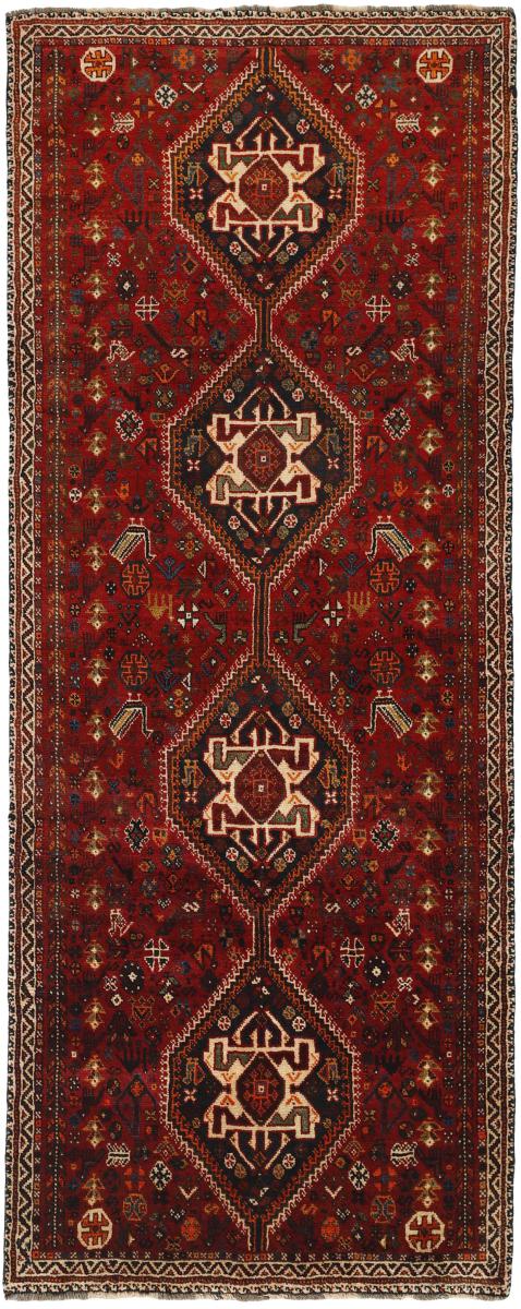 Persian Rug Shiraz 298x114 298x114, Persian Rug Knotted by hand