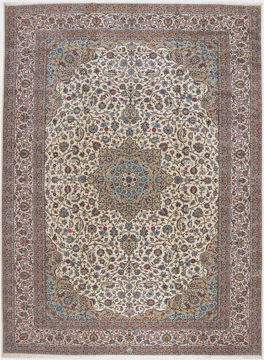 Alfombra persa Keshan Vieja 470x346 470x346, Alfombra persa Anudado a mano