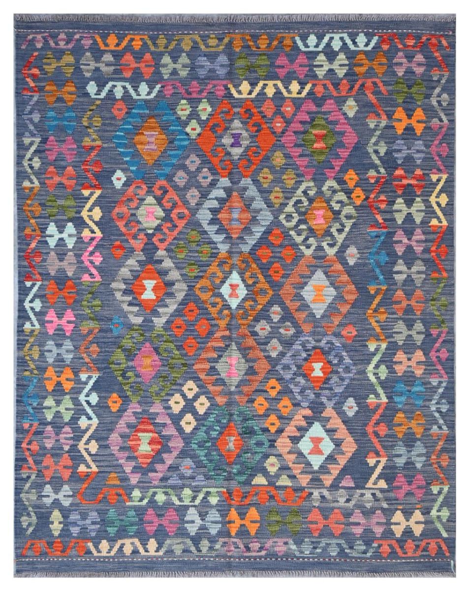 Afghanska mattan Kilim Afghan 198x154 198x154, Persisk matta handvävd 
