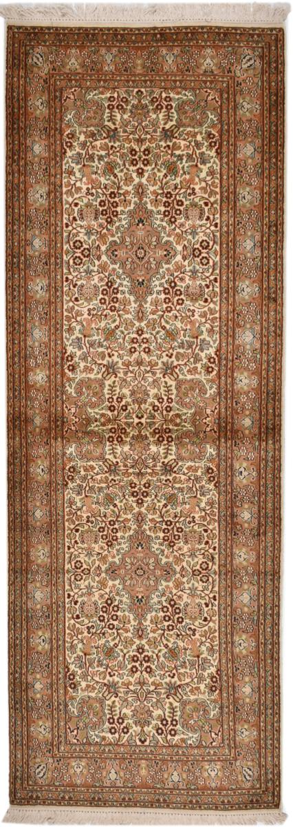 Indo rug Kashmir Silk 220x75 220x75, Persian Rug Knotted by hand