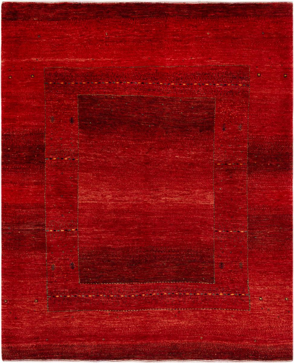 Tapis persan Persan Gabbeh Loribaft Essence 190x156 190x156, Tapis persan Noué à la main