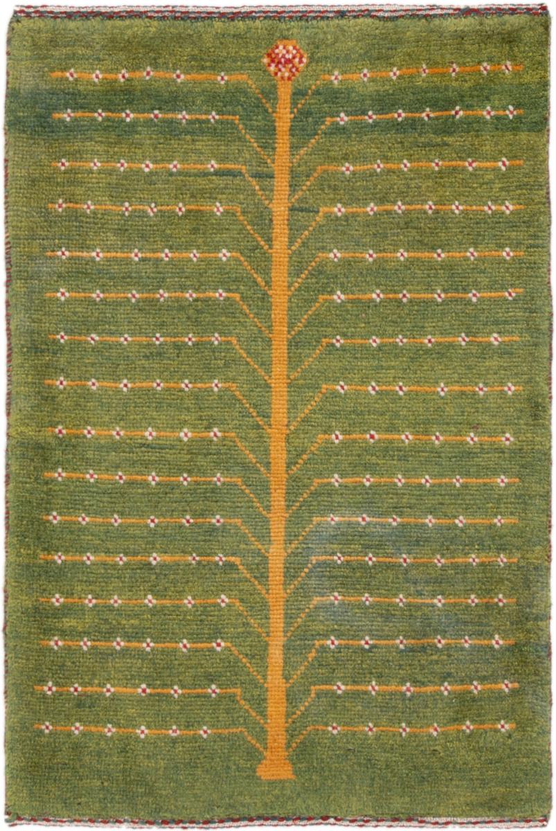 Tapete persa Persa Gabbeh Kashkuli 85x59 85x59, Tapete persa Atado à mão