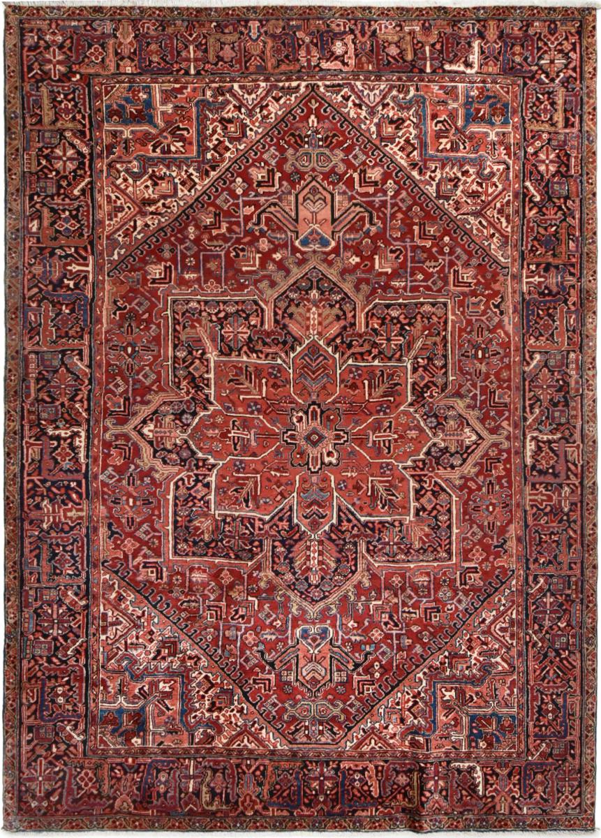 Tapis persan Heriz 341x238 341x238, Tapis persan Noué à la main