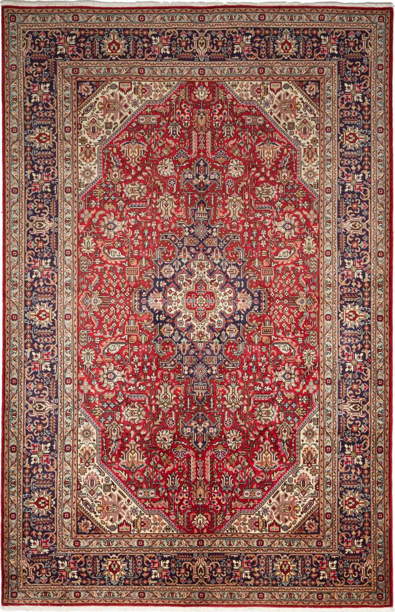 Tapete persa Tabriz 10'0"x6'6" 10'0"x6'6", Tapete persa Atado à mão