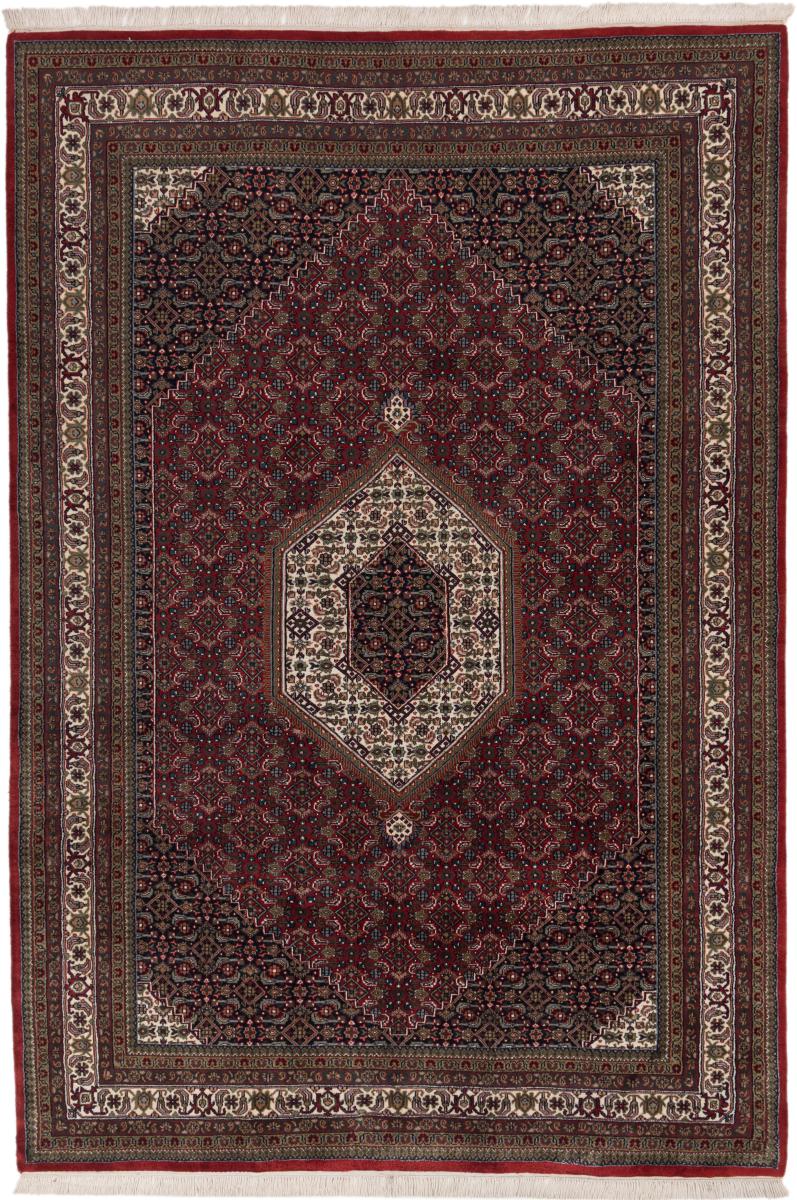 Indo rug Indo Bidjar 9'8"x6'8" 9'8"x6'8", Persian Rug Knotted by hand