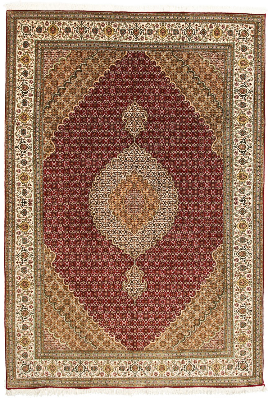 Persisk tæppe Tabriz 50Raj Mahi 300x210 300x210, Persisk tæppe Knyttet i hånden
