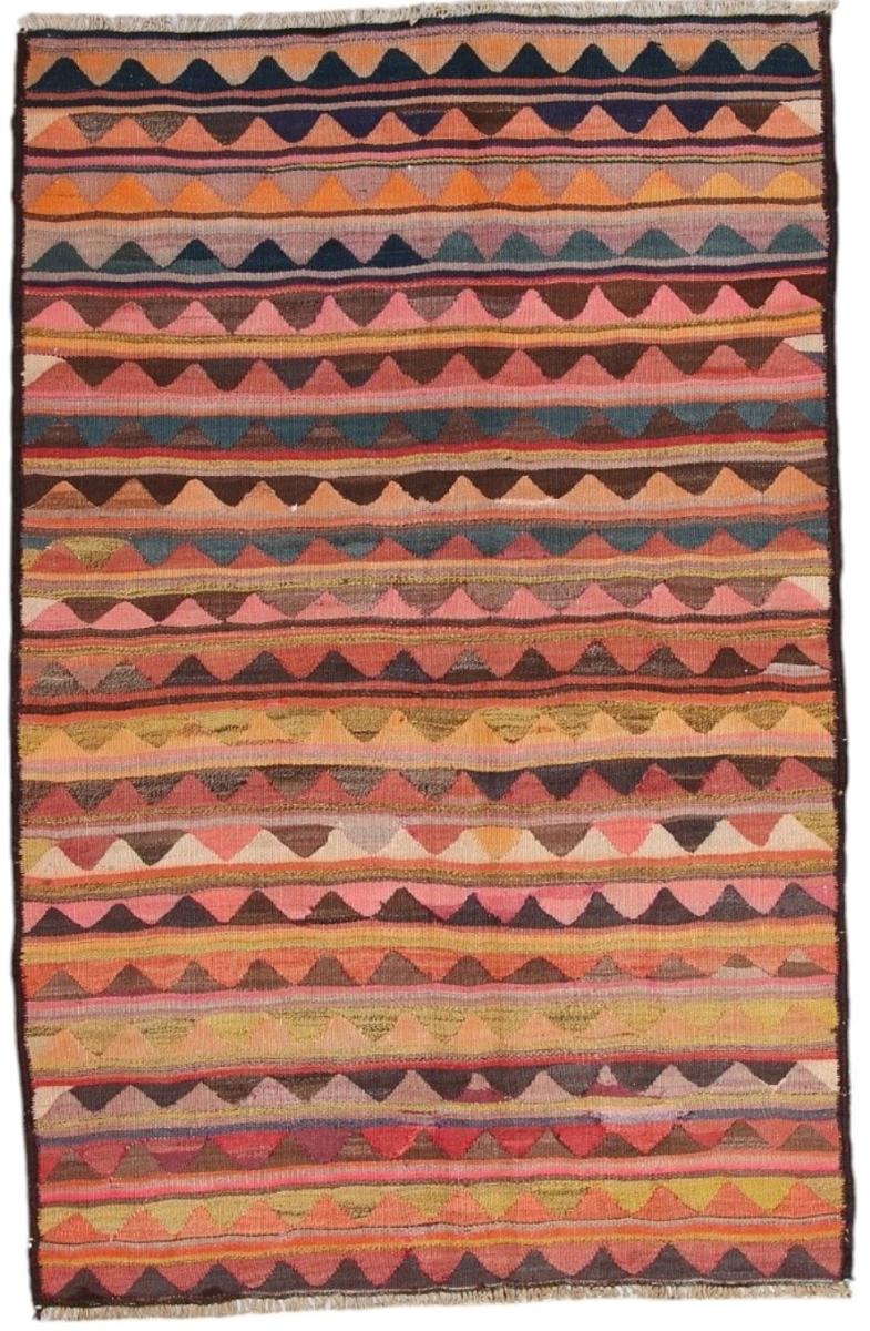 Perserteppich Kelim Fars Antik 7'1"x4'8" 7'1"x4'8", Perserteppich Handgewebt