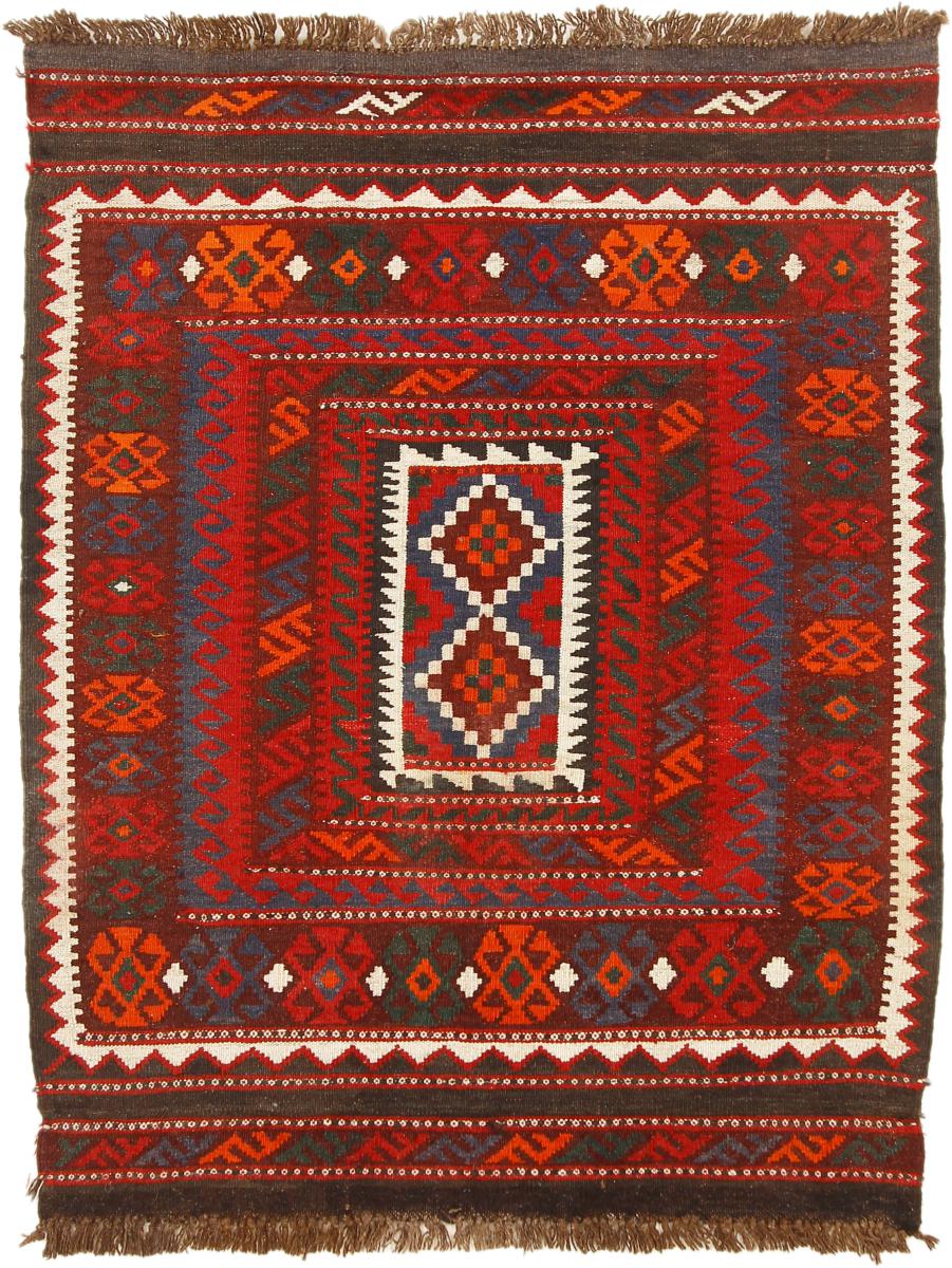 Afghaans tapijt Kilim Afghan Antiek 123x97 123x97, Perzisch tapijt Handgeweven