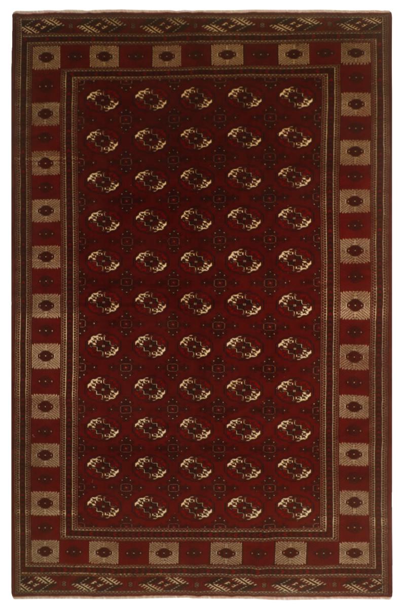 Persian Rug Turkaman 388x252 388x252, Persian Rug Knotted by hand