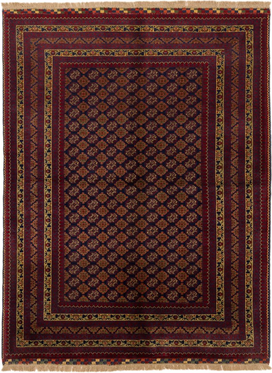 Afghan rug Afghan Mauri 195x150 195x150, Persian Rug Knotted by hand