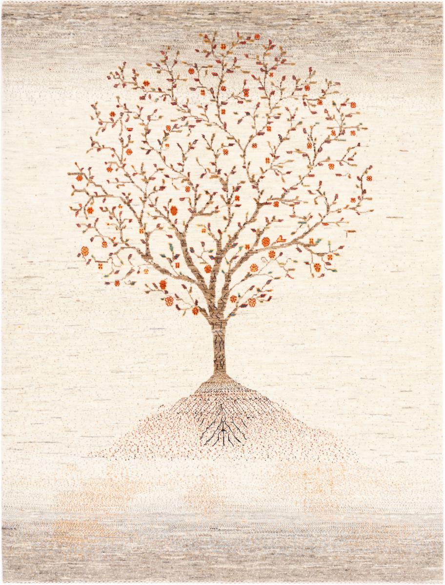 Tapis persan Persan Gabbeh Loribaft Essence 201x156 201x156, Tapis persan Noué à la main
