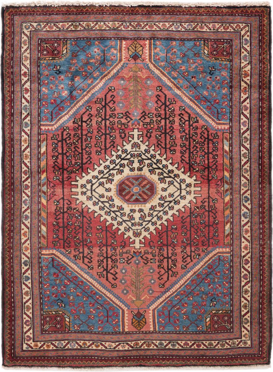 Περσικό χαλί Tuyserkan 148x110 148x110, Περσικό χαλί Οι κόμποι έγιναν με το χέρι