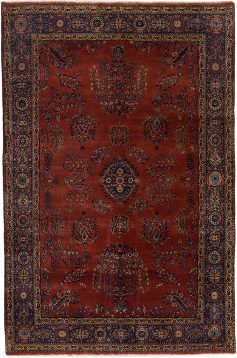 Indo rug Indo Sarouk 276x187 276x187, Persian Rug Knotted by hand