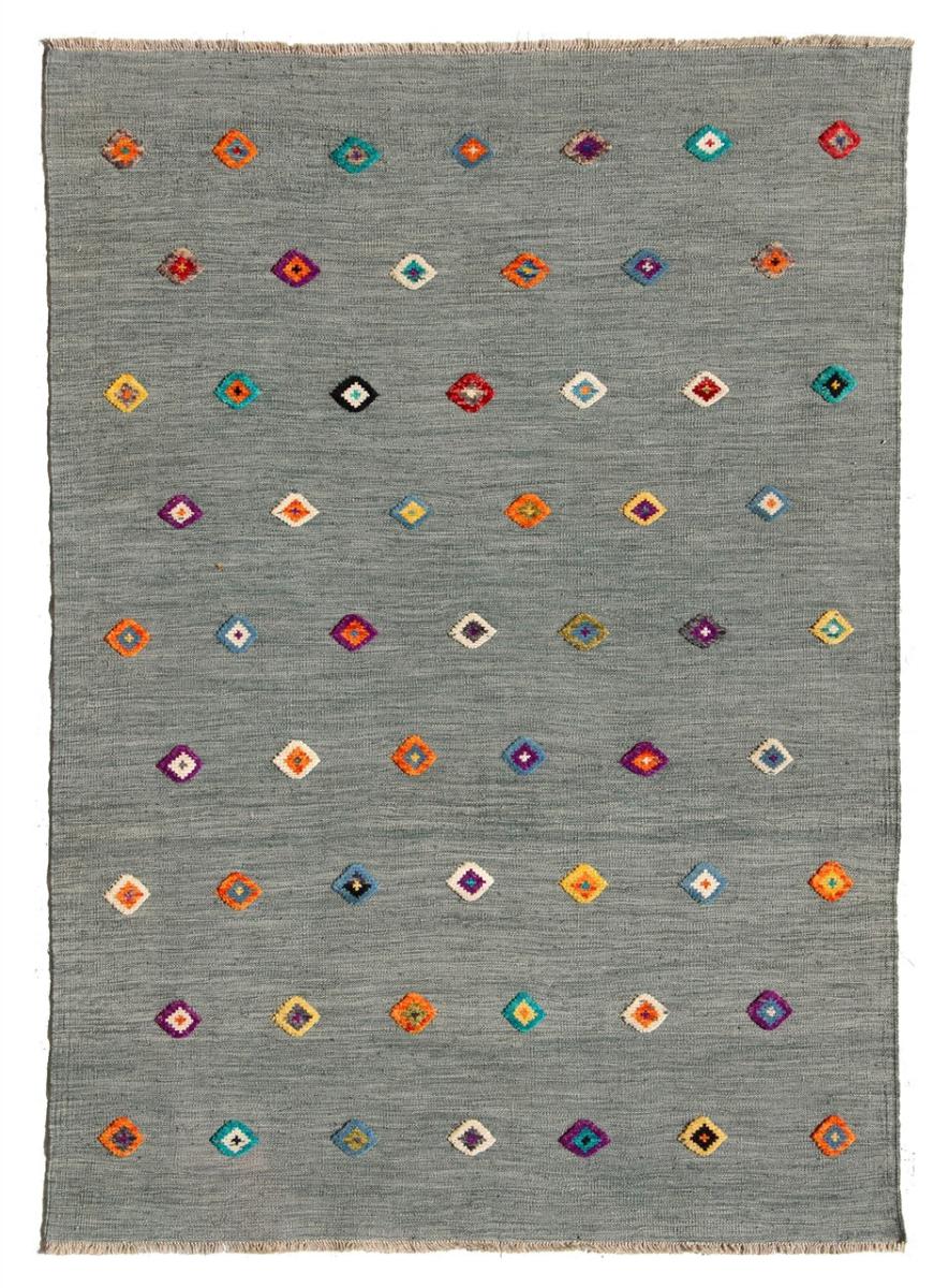 Alfombra afgana Kilim Afghan Nimbaft Edition 197x146 197x146, Alfombra persa Tejido a mano