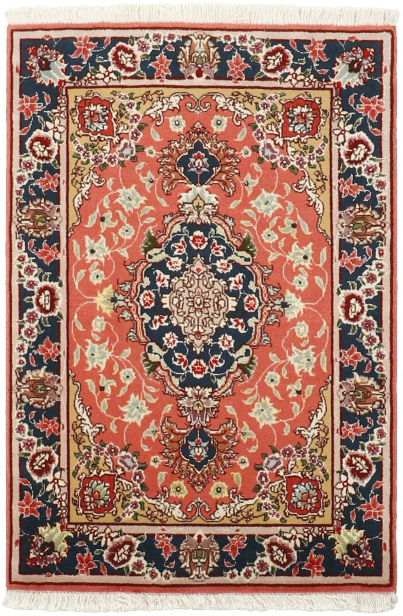 Tapete persa Tabriz 50Raj 87x59 87x59, Tapete persa Atado à mão