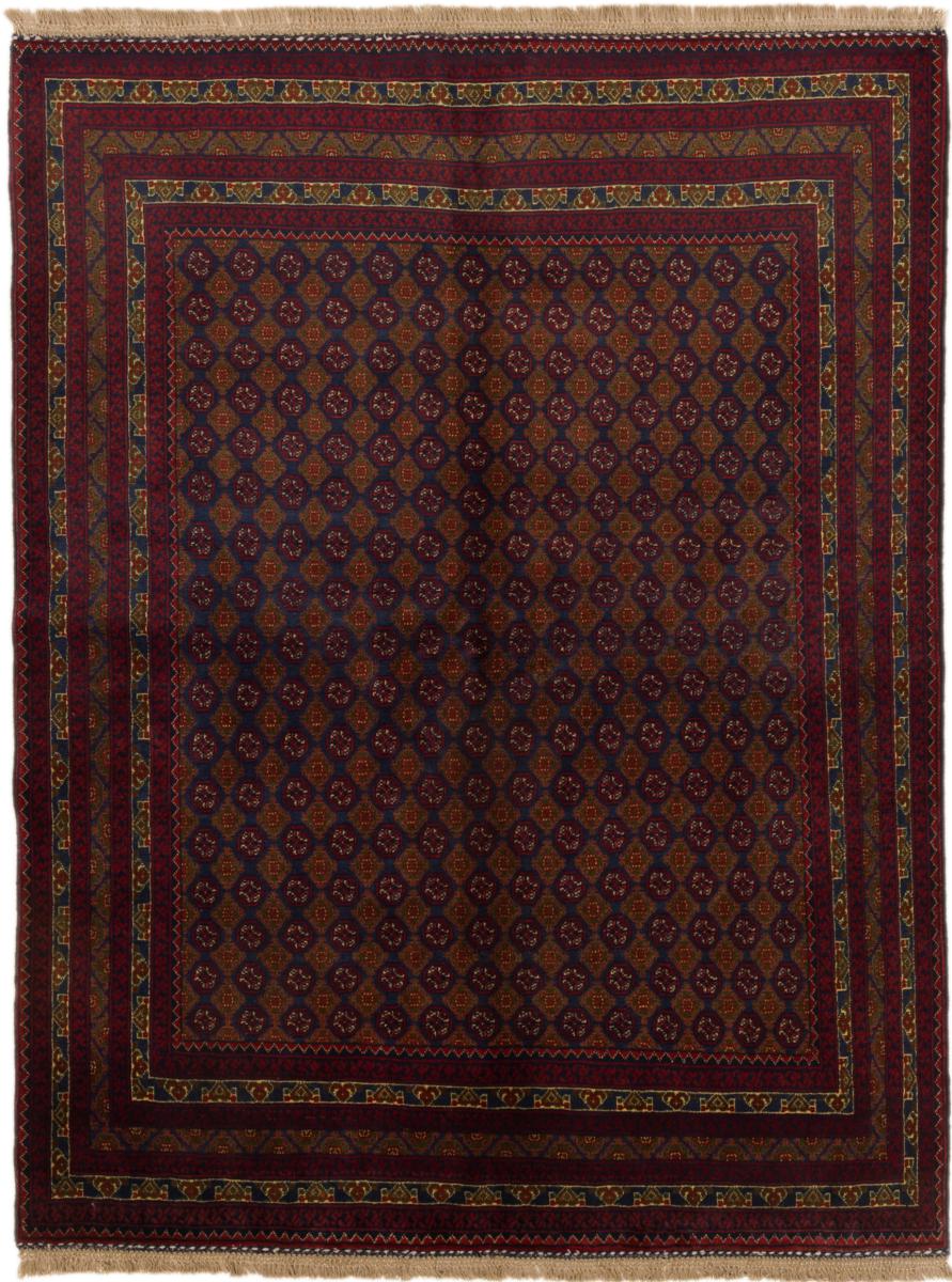 Afghan rug Afghan Mauri 196x148 196x148, Persian Rug Knotted by hand