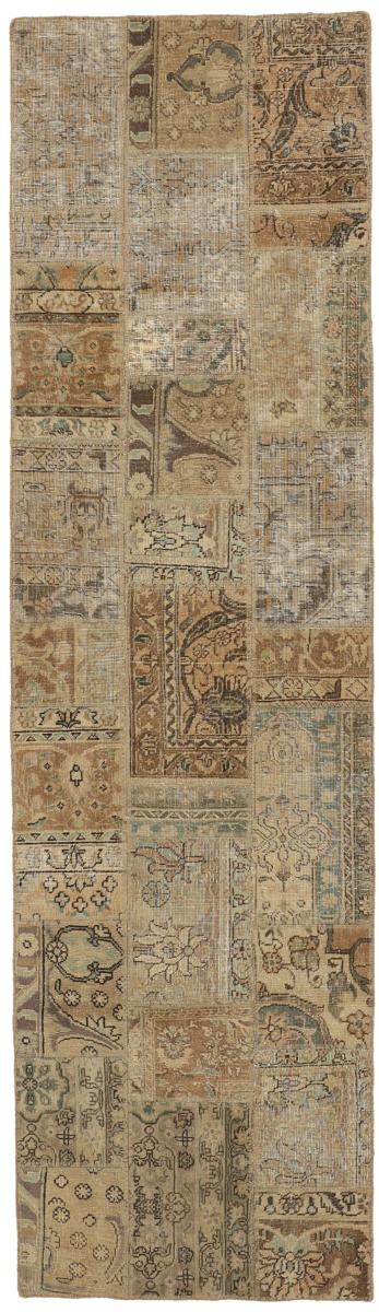 Persisk matta Patchwork 304x86 304x86, Persisk matta Knuten för hand