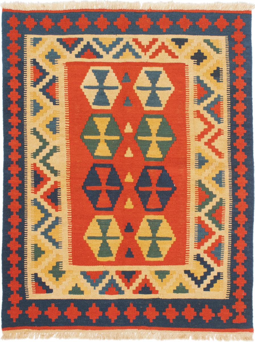 Tapete persa Kilim Fars 148x111 148x111, Tapete persa Tecido à mão