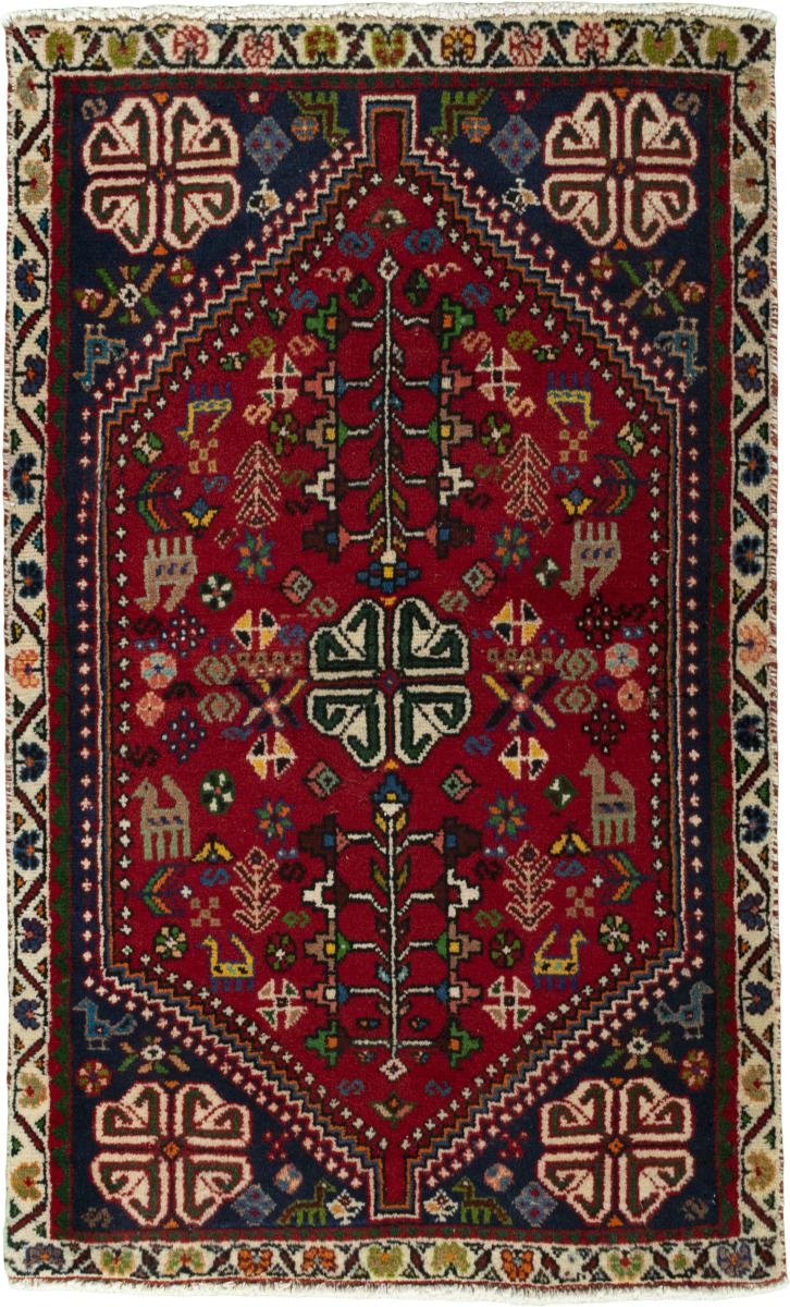 Perzisch tapijt Shiraz 108x66 108x66, Perzisch tapijt Handgeknoopte