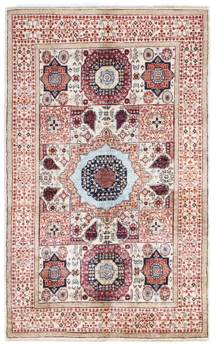 Pakistanischer Teppich Mamluk 6'3"x3'10" 6'3"x3'10", Perserteppich Handgeknüpft
