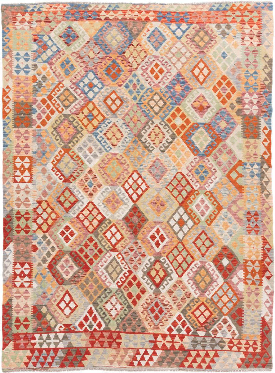 Tapete afegão Kilim Afegão 293x218 293x218, Tapete persa Tecido à mão