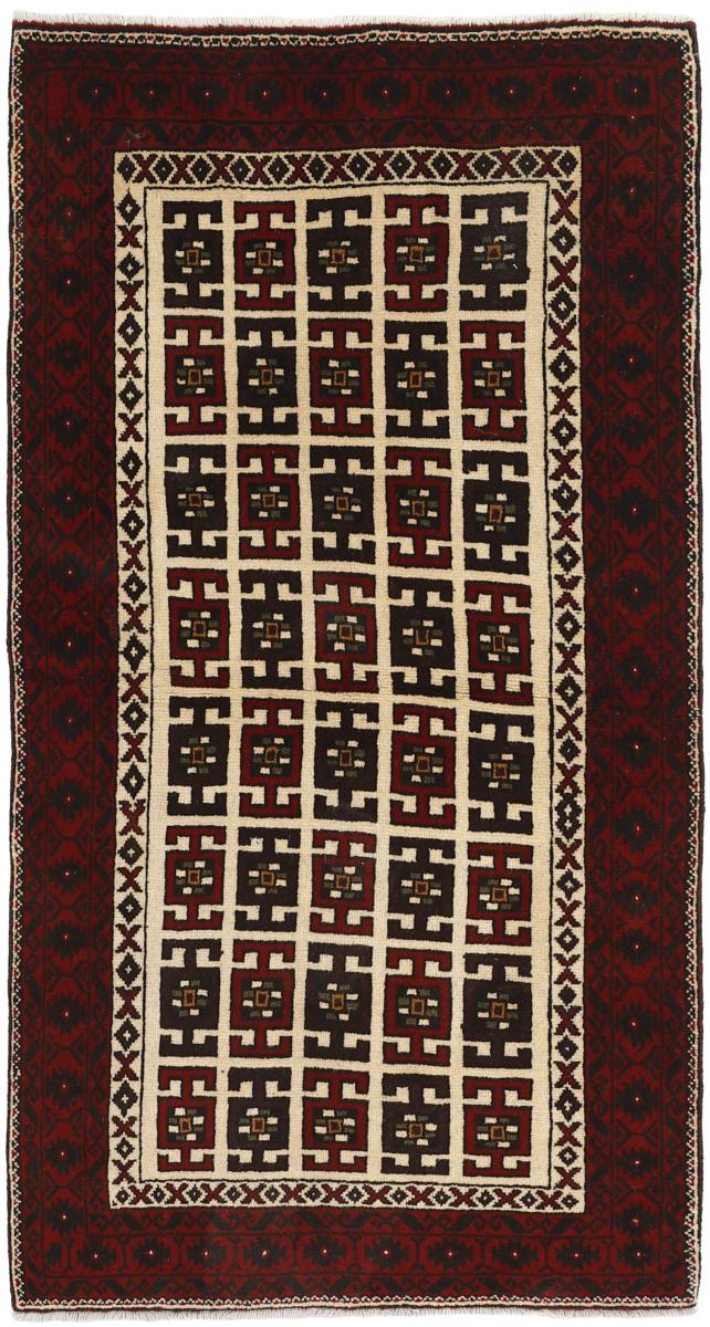 Perzisch tapijt Baluch 190x95 190x95, Perzisch tapijt Handgeknoopte