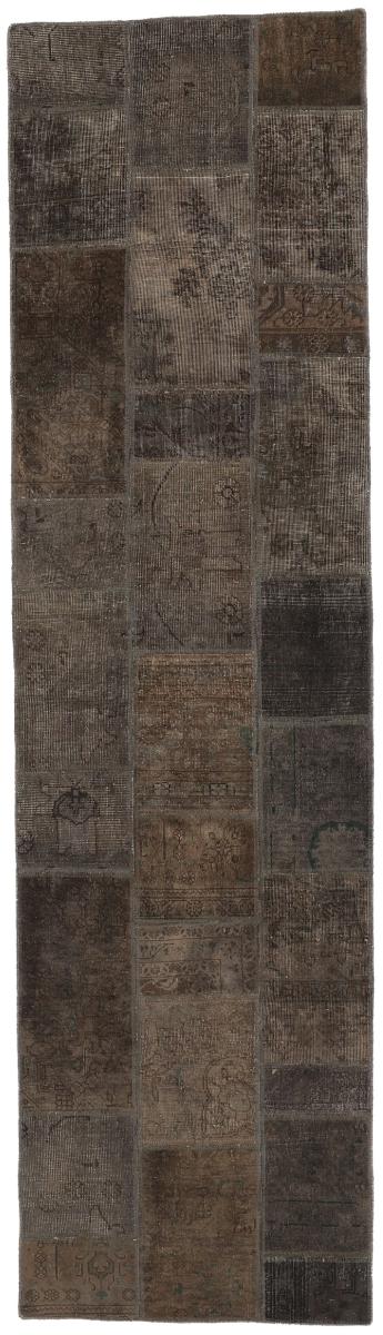 Persisk matta Patchwork 309x83 309x83, Persisk matta Knuten för hand