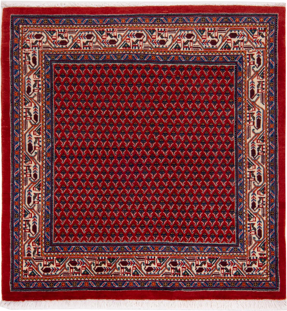 Persian Rug Sarouk Mir Boteh 108x102 108x102, Persian Rug Knotted by hand