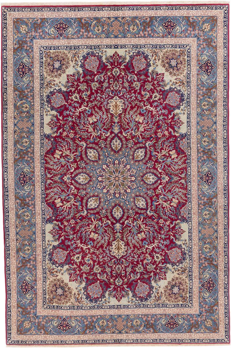 Persian Rug Isfahan Silk Warp 320x210 320x210, Persian Rug Knotted by hand