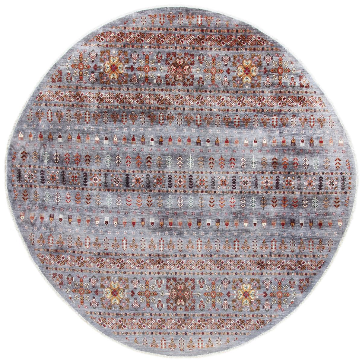 Afghan rug Arijana Shaal 278x280 278x280, Persian Rug Knotted by hand