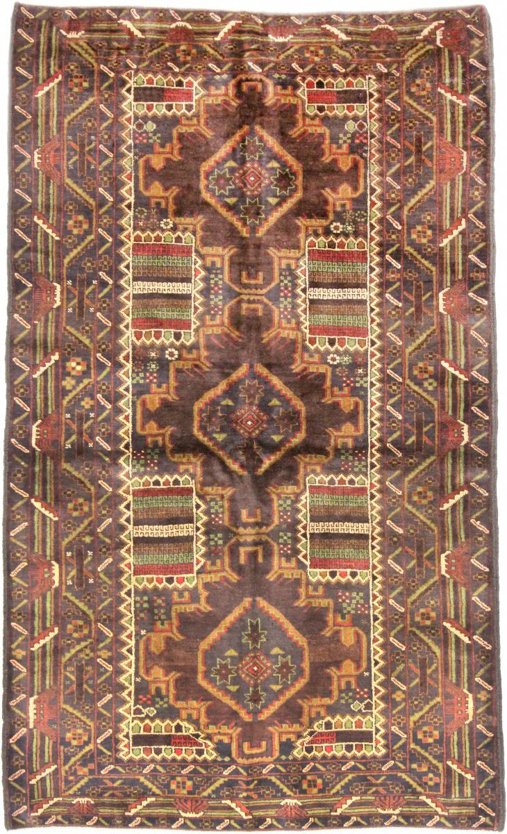 Tapete afegão Balúchi 195x118 195x118, Tapete persa Atado à mão