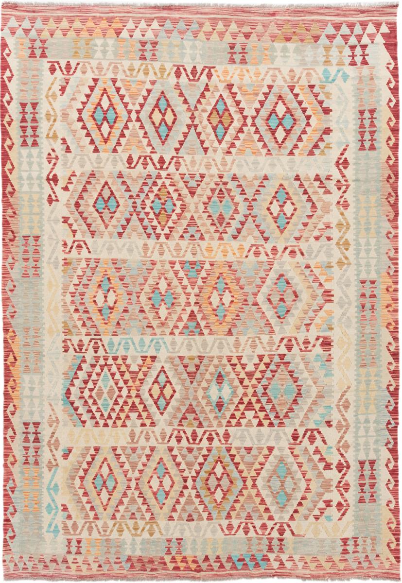 Tapete afegão Kilim Afegão 305x215 305x215, Tapete persa Tecido à mão