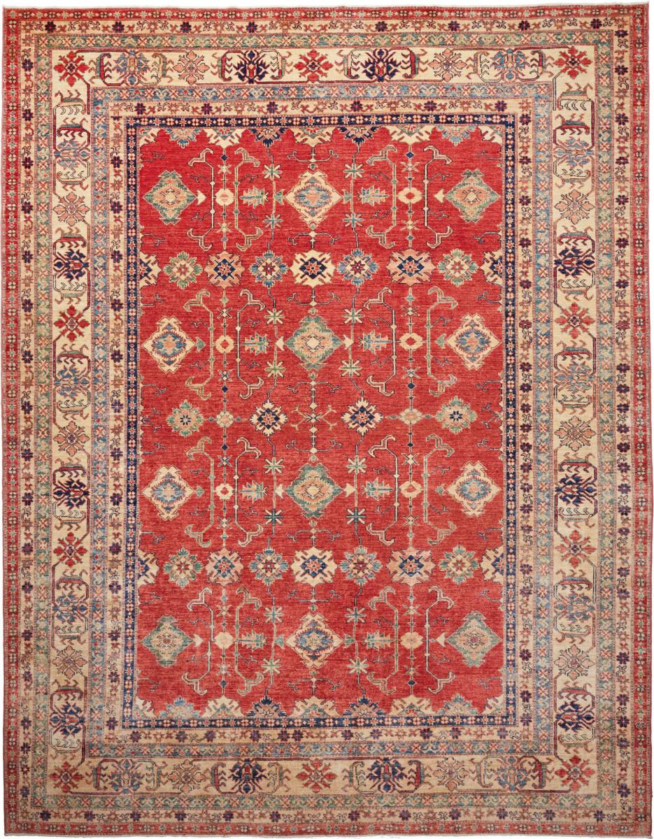 Tapis pakistanais Super Kazak 350x274 350x274, Tapis persan Noué à la main