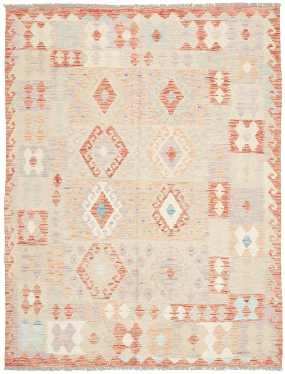 Tappeto afghano Kilim Afghan 194x148 194x148, Tappeto persiano Tessuto a mano