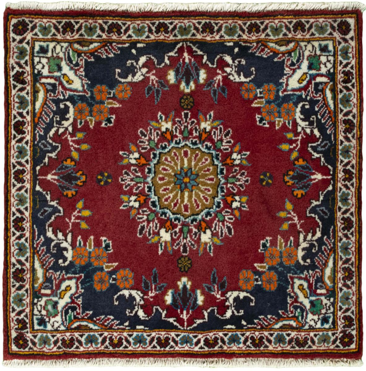 Persian Rug Shiraz 59x65 59x65, Persian Rug Knotted by hand