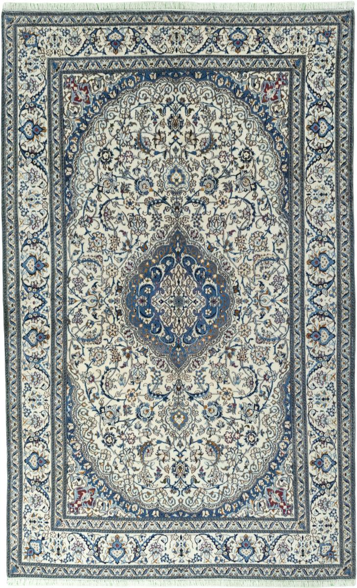 Persian Rug Nain 9La 10'2"x6'6" 10'2"x6'6", Persian Rug Knotted by hand