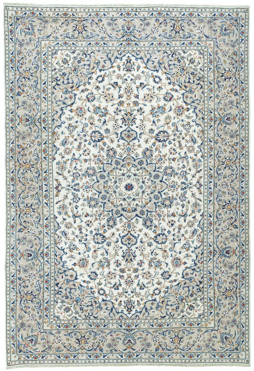 Persian Rug Keshan 11'5"x7'9" 11'5"x7'9", Persian Rug Knotted by hand