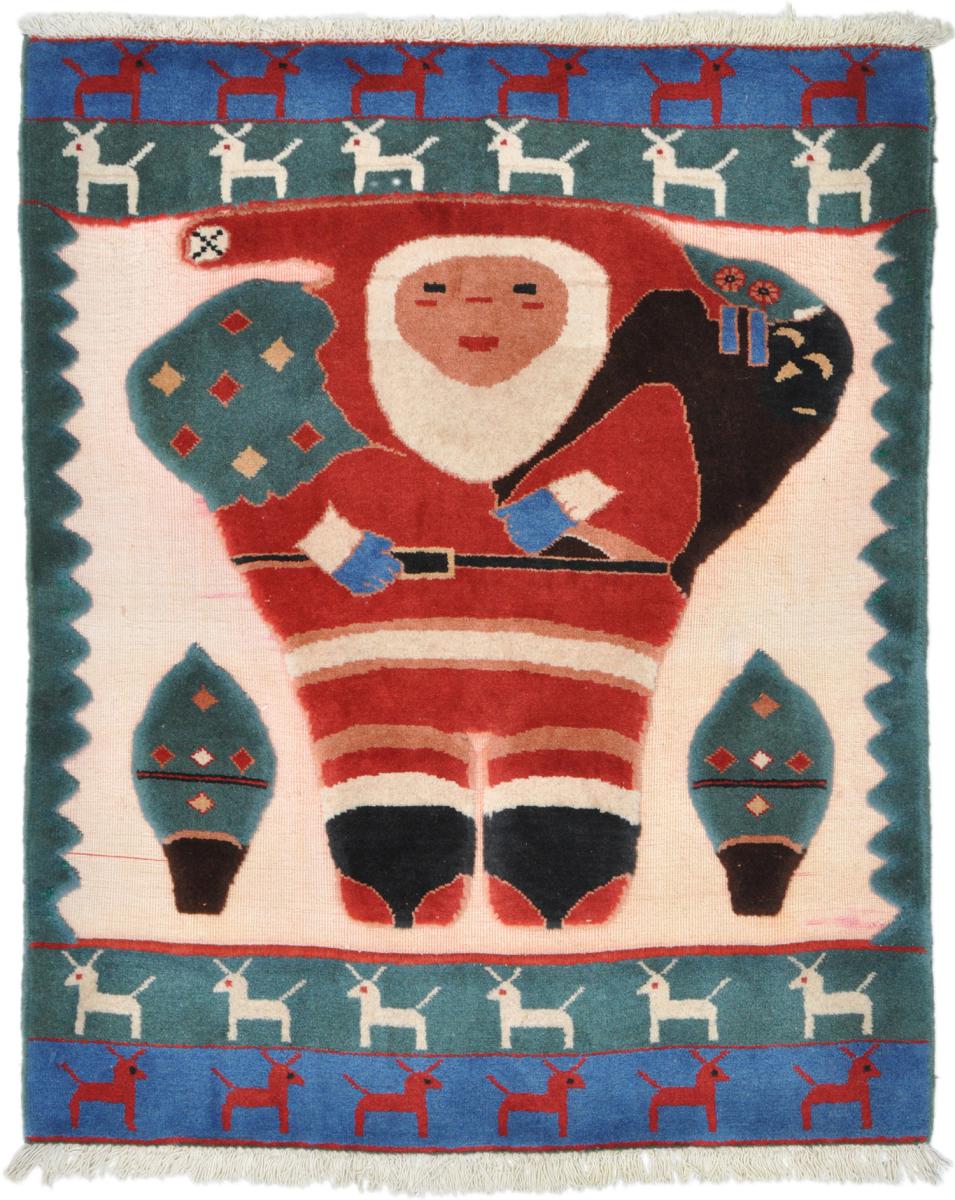 Persialainen matto Persia Gabbeh Nimbaft 113x92 113x92, Persialainen matto Solmittu käsin