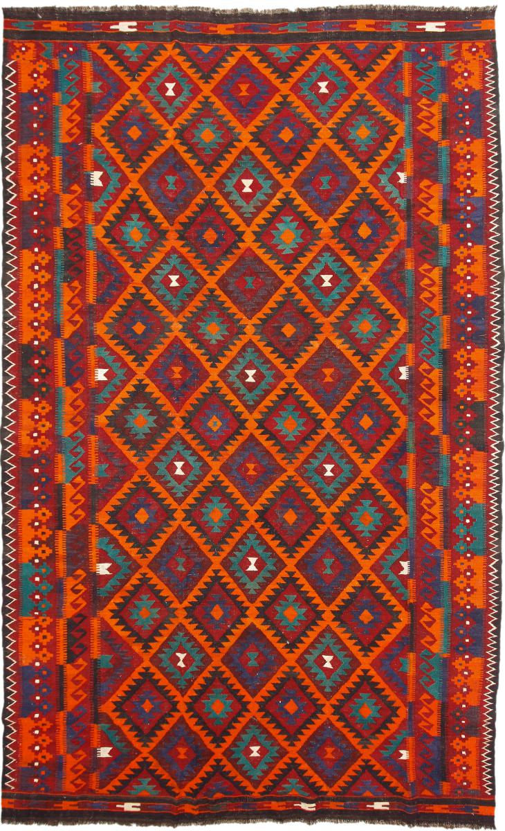 Tapis afghan Kilim Afghan Antique 419x262 419x262, Tapis persan Tissé à la main