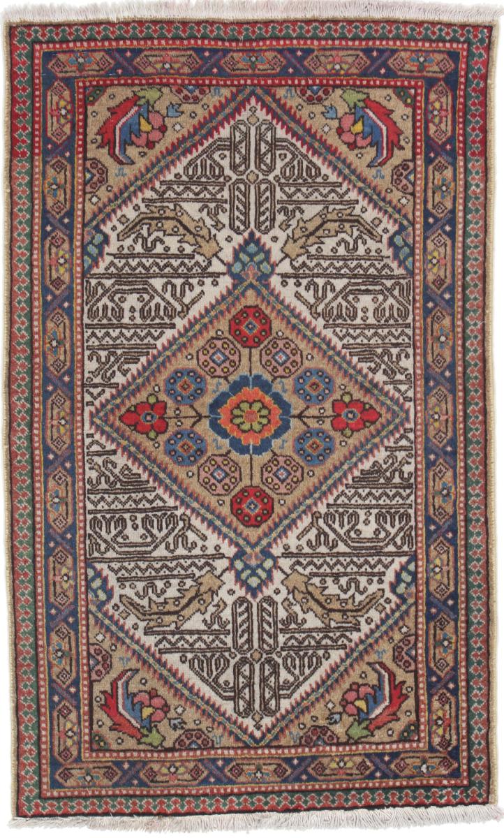 Περσικό χαλί Sarab 129x71 129x71, Περσικό χαλί Οι κόμποι έγιναν με το χέρι