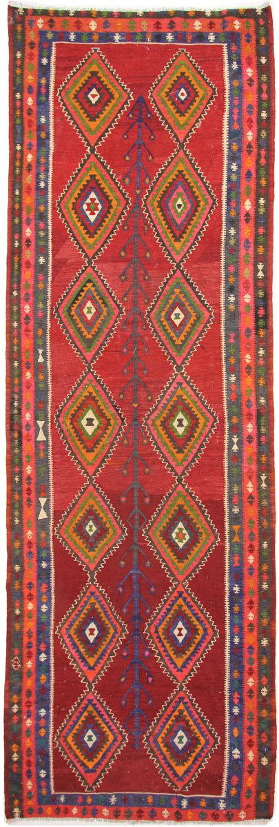 Tapete persa Kilim Fars Azerbaijan Antigo 471x151 471x151, Tapete persa Tecido à mão