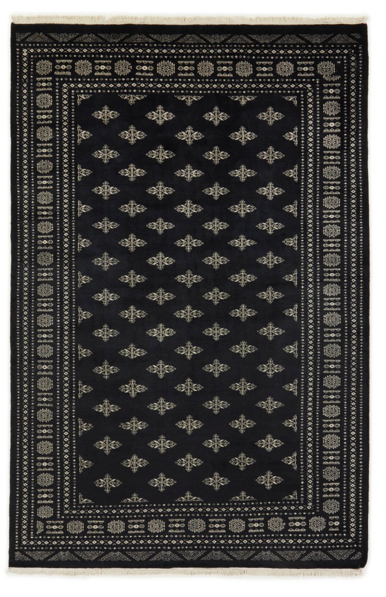 Pakistaans tapijt Pakistan Buchara 2ply 313x204 313x204, Perzisch tapijt Handgeknoopt