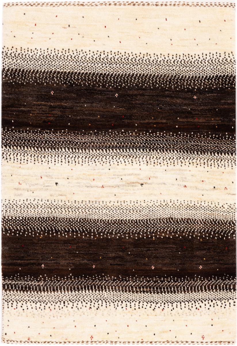 Tapis persan Persan Gabbeh Loribaft Atash 92x64 92x64, Tapis persan Noué à la main