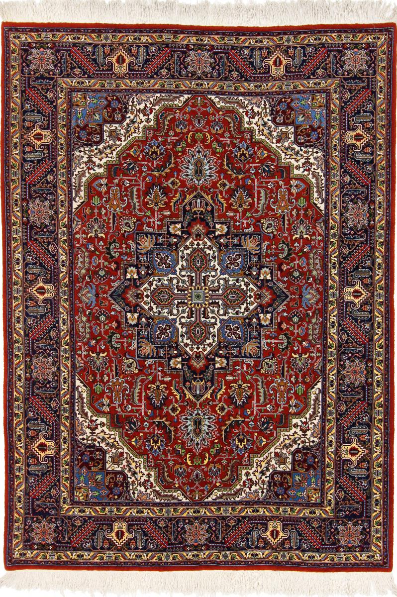 Tapete persa Tabriz kork 204x145 204x145, Tapete persa Atado à mão