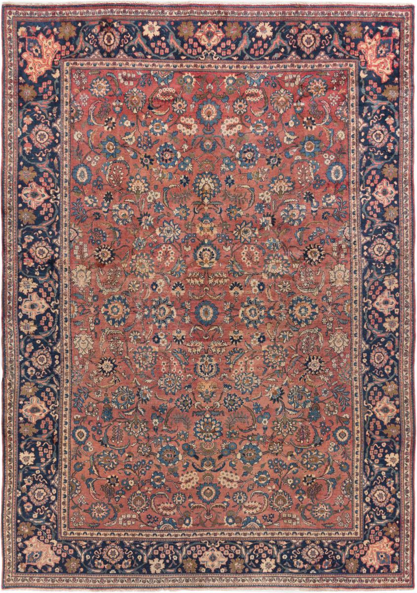 Persian Rug Semnan Old 398x350 398x350, Persian Rug Knotted by hand