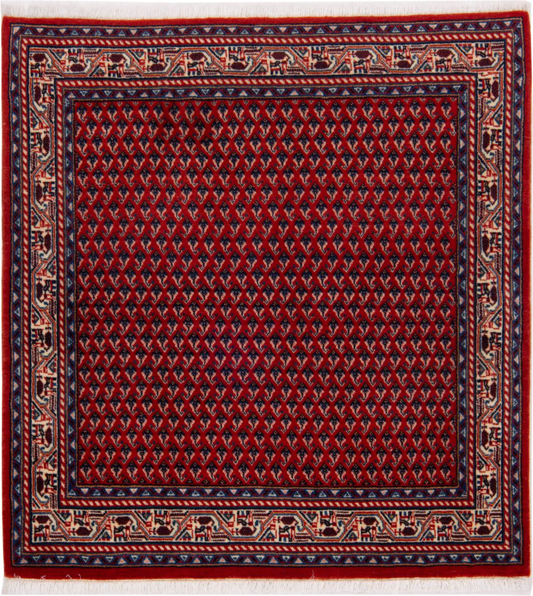 Persian Rug Sarouk Mir Boteh 107x97 107x97, Persian Rug Knotted by hand