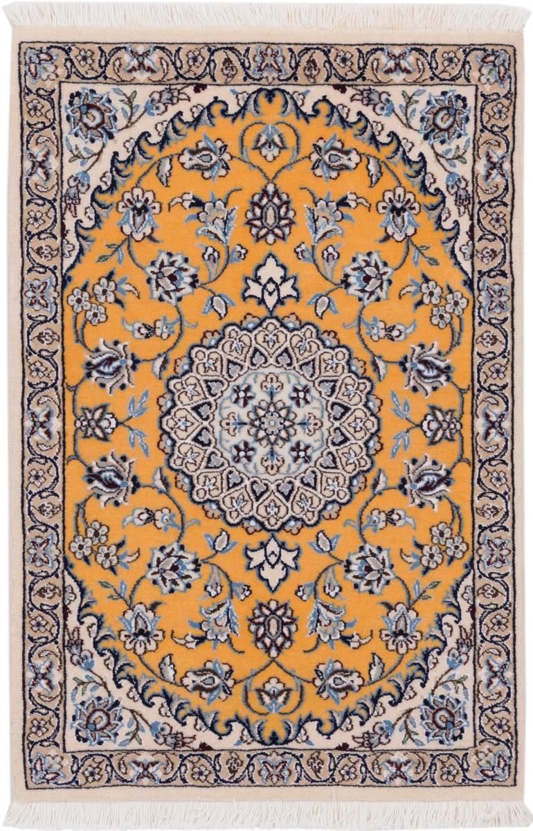 Tapis persan Naïn 9La 91x59 91x59, Tapis persan Noué à la main