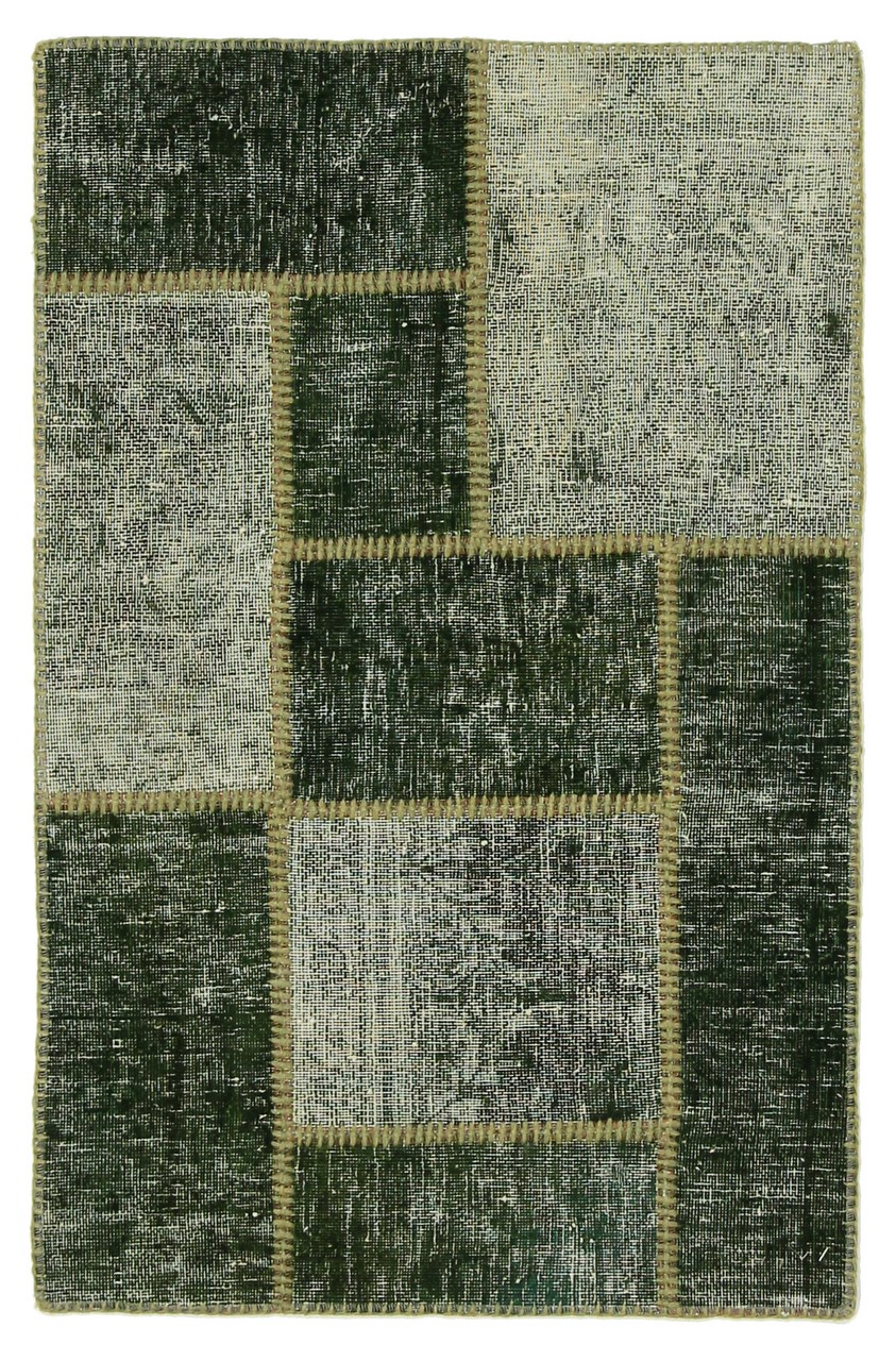 Tapis persan Patchwork 100x64 100x64, Tapis persan Noué à la main