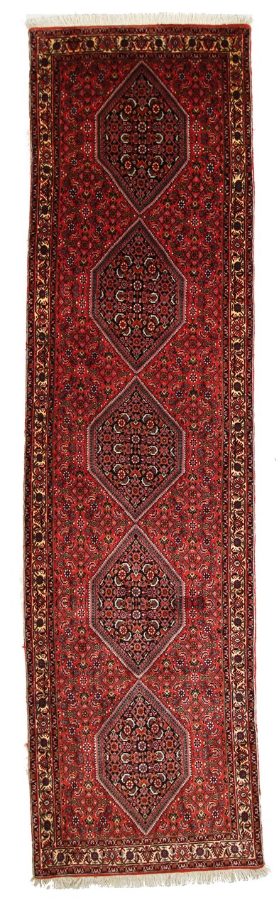 Persian Rug Bidjar Tekab 308x82 308x82, Persian Rug Knotted by hand